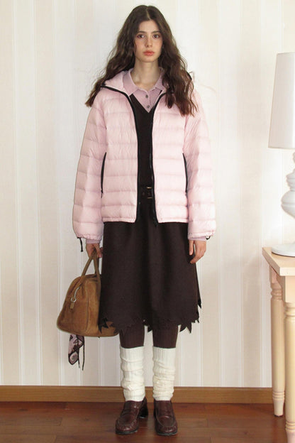 Sakura Brown Woollen Doubleside Sweater