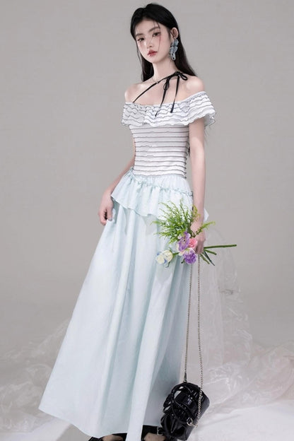 Aurora One-Shoulder A-Line Dress