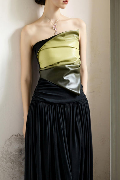 Moonlit Black Knit Skirt