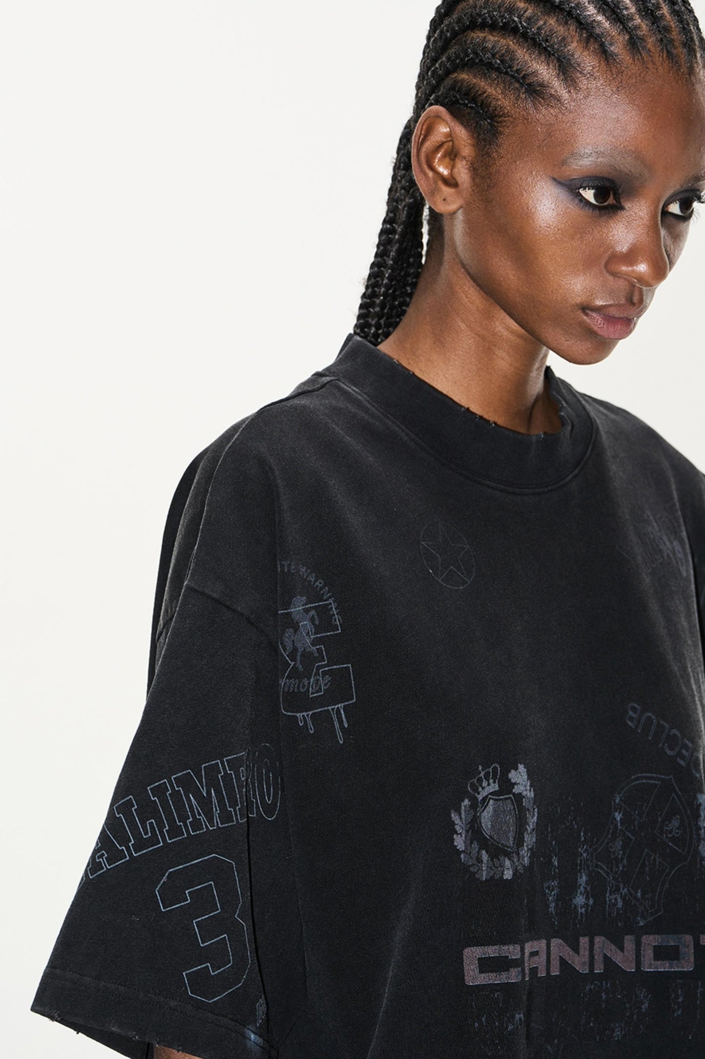 Retro Washed Sketch T-Shirt