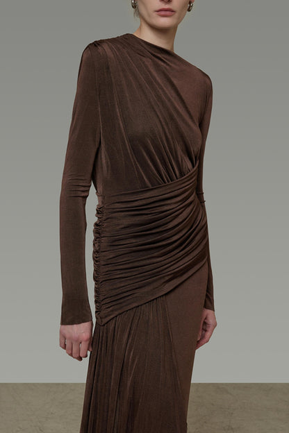 Slim Autumn Long Dress