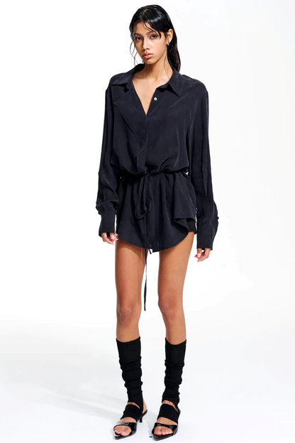Heavy Sand-Washed Tencel Shirt
