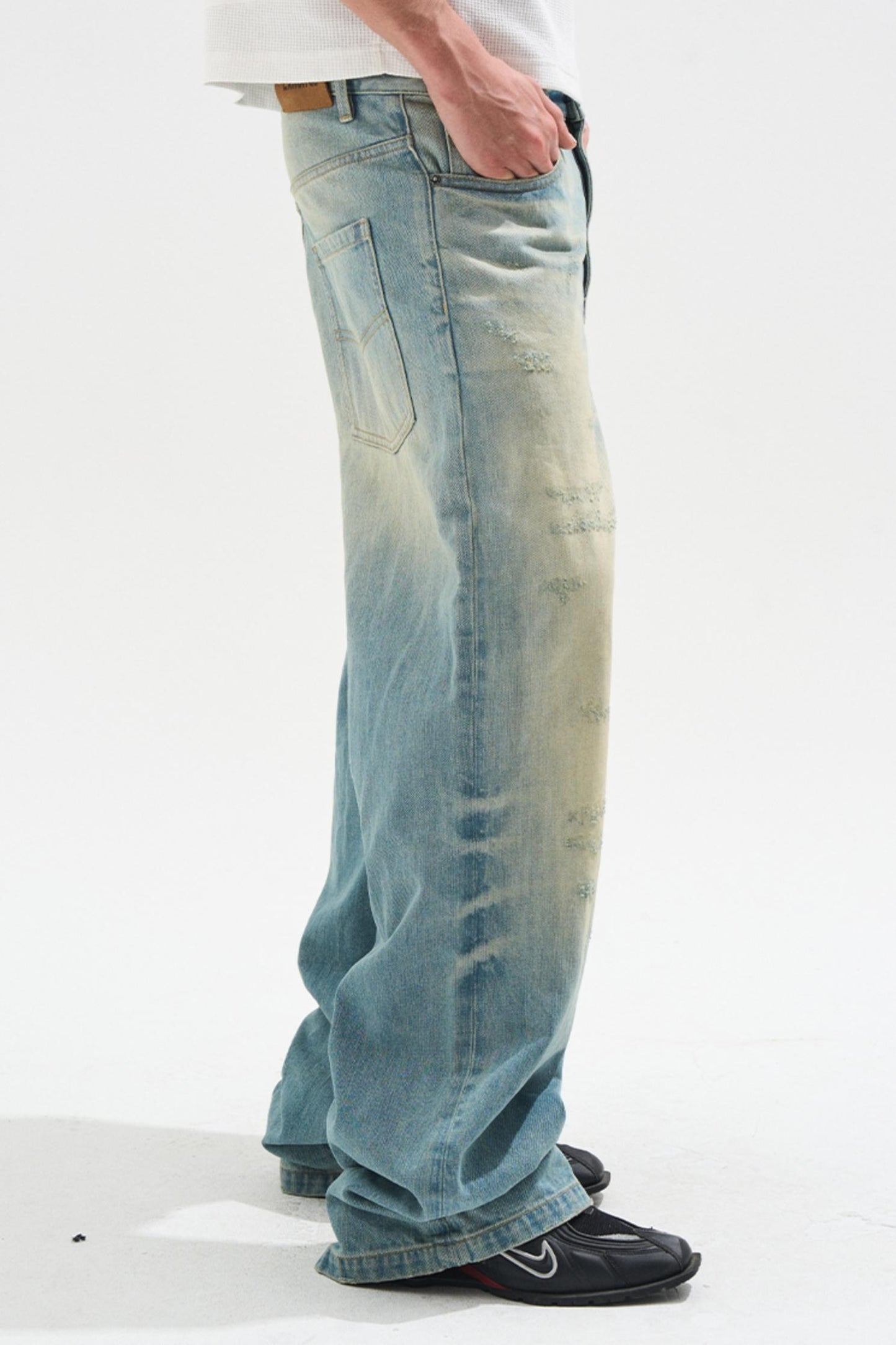 Cat Whiskers Wide-Leg Pants