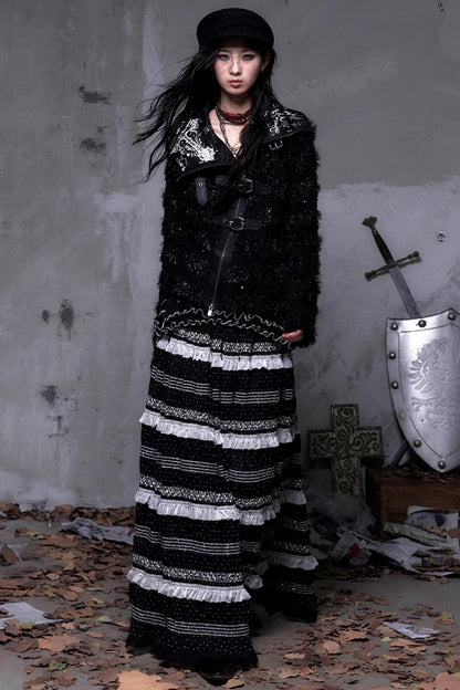 Rock Daughter Lace A-Line Skirt