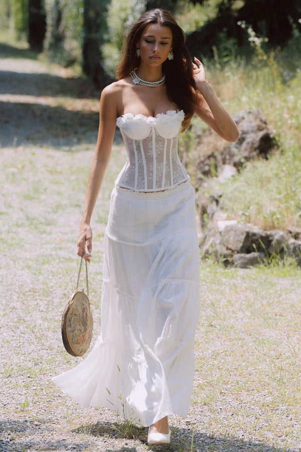 French Fishbone Corset Top Set-Up