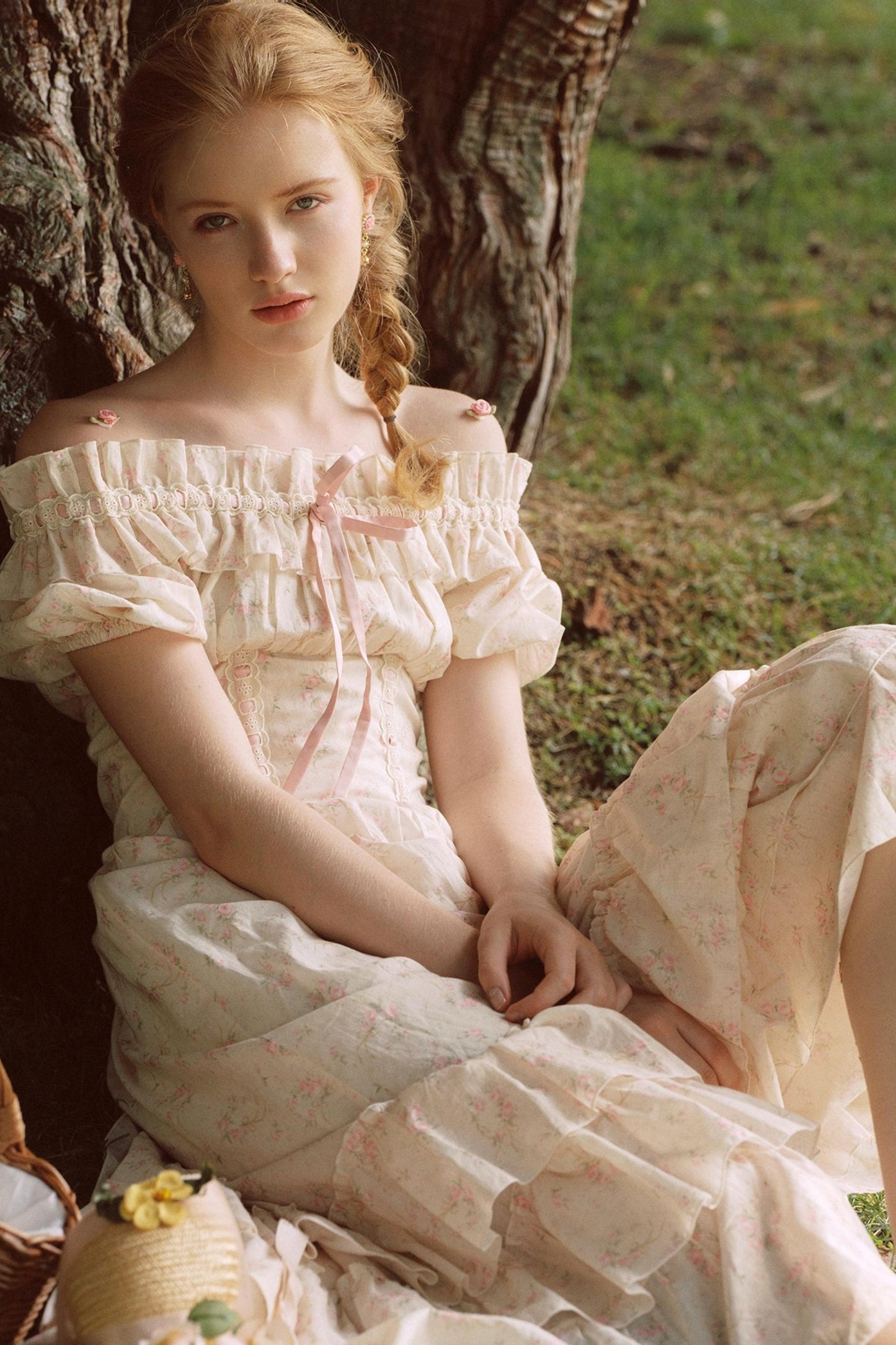 Pastoral Cotton Dress