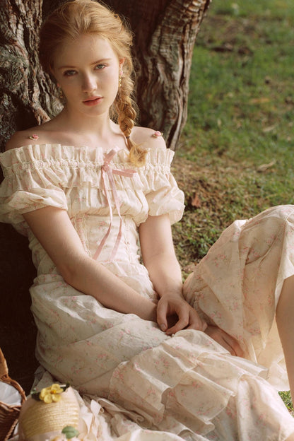 Pastoral Cotton Dress