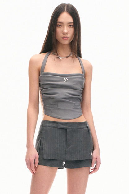 Modern Tailored Halter Top