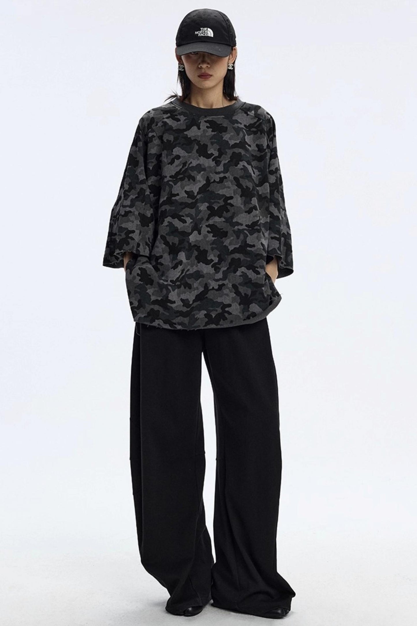 Autumn Elasticated Waist Womens Trousers