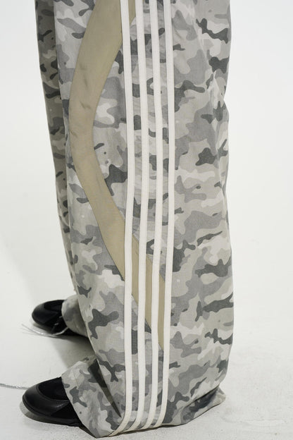 Double-Waist Camouflage Pants