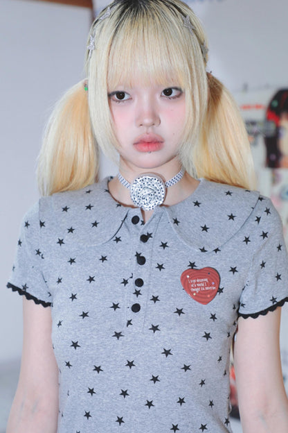 Starry Layered Cake Dress