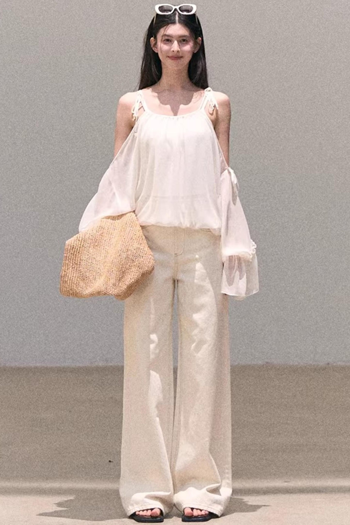 Lily of the Valley Chiffon Blouse