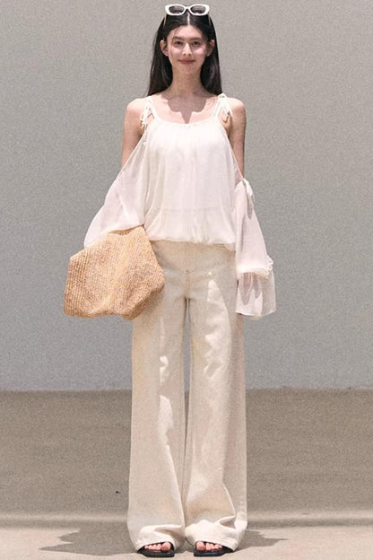 Lily of the Valley Chiffon Blouse