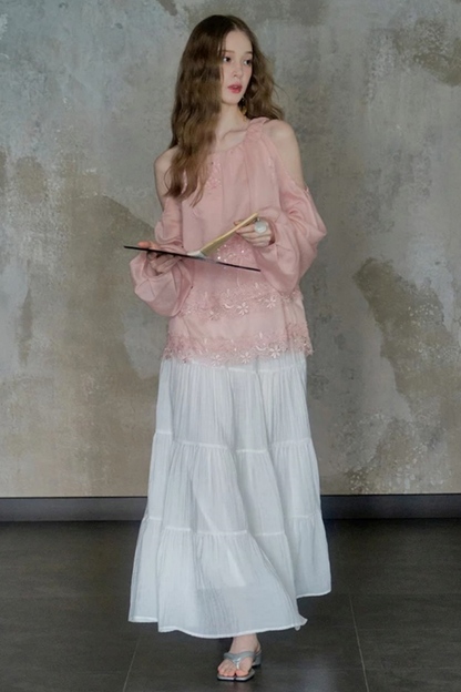 Frida Rose Lace Blouse
