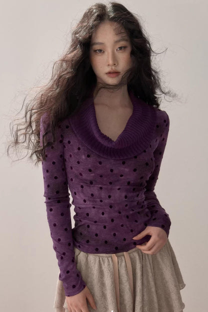 Retro Polka Dot T-Shirt