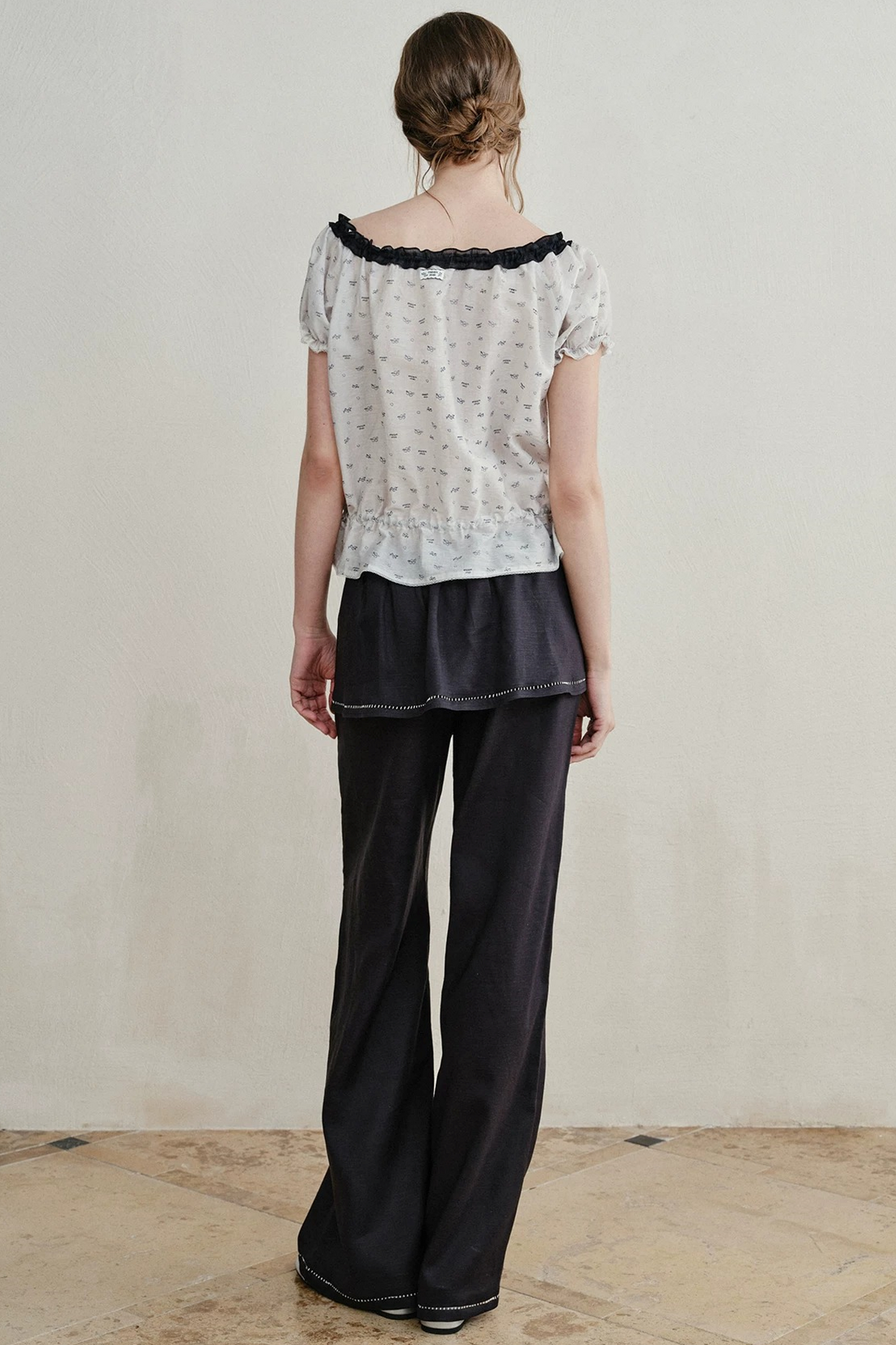 Lyocell Linen Skirt Pants