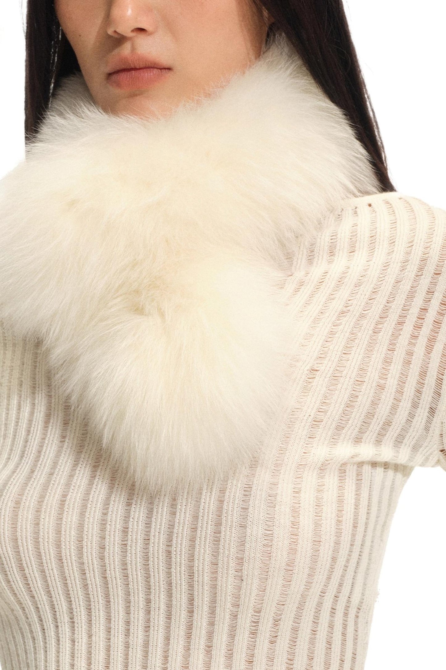 Double-Sided Fur Neck Warmer