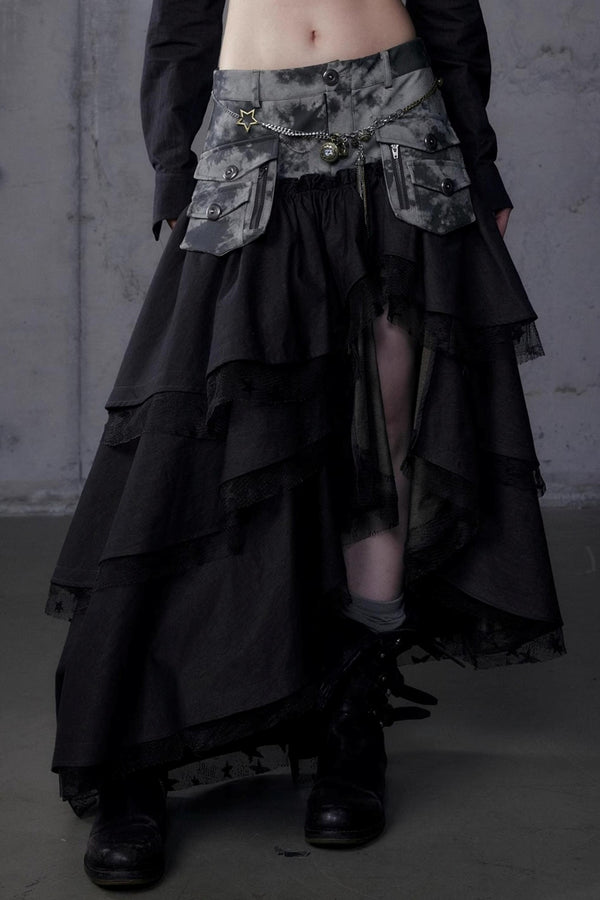 Vintage Punk Cake Skirt
