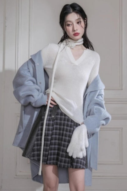 Sheep Wool Sequin Top