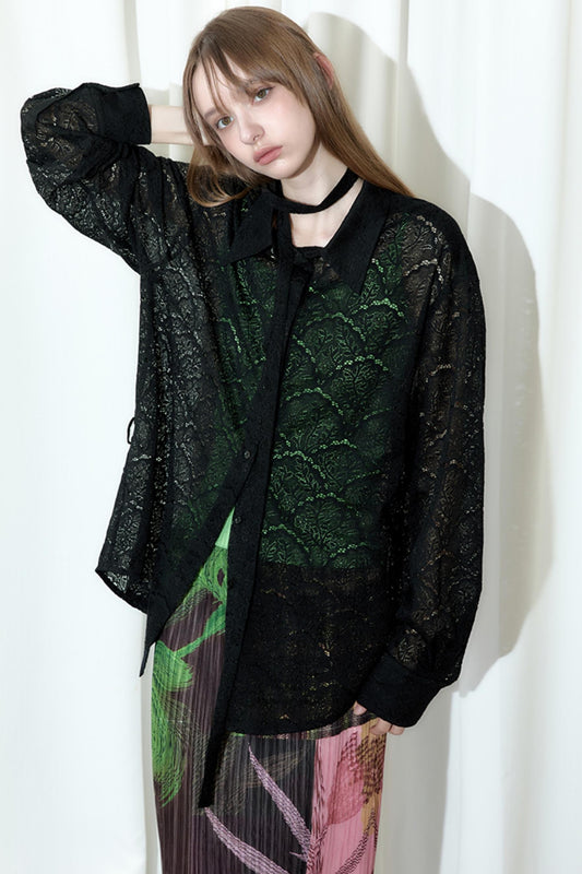 Sparrow Floral Lace Shirt