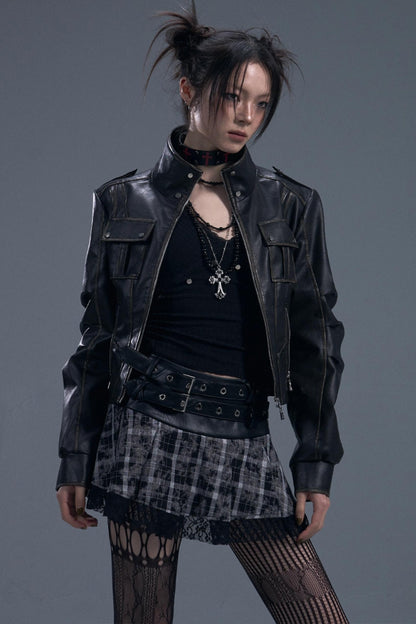 Rebel Vintage Leather Jacket