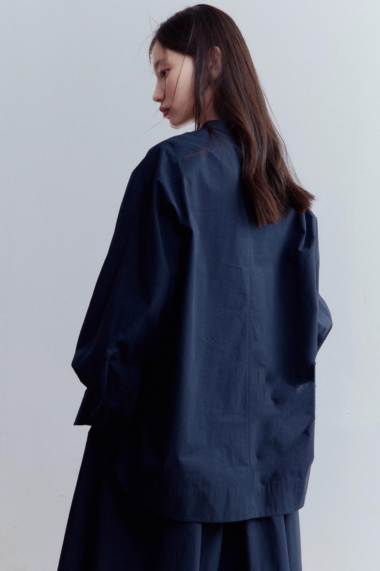 Silhouette Sense Cotton Shirt