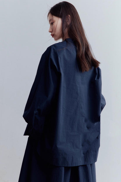 Silhouette Sense Cotton Shirt