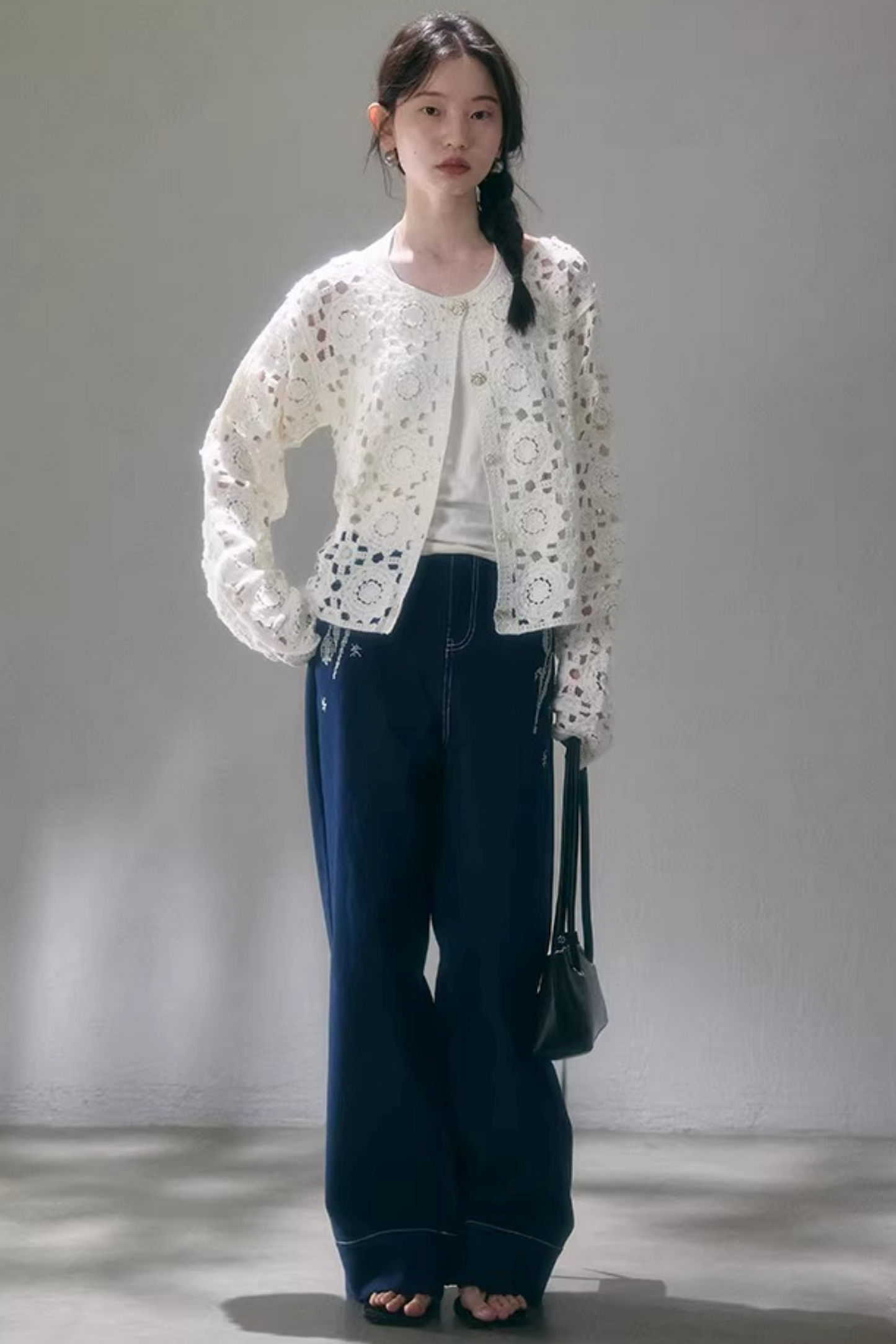 Floral Dream Häkeljacke