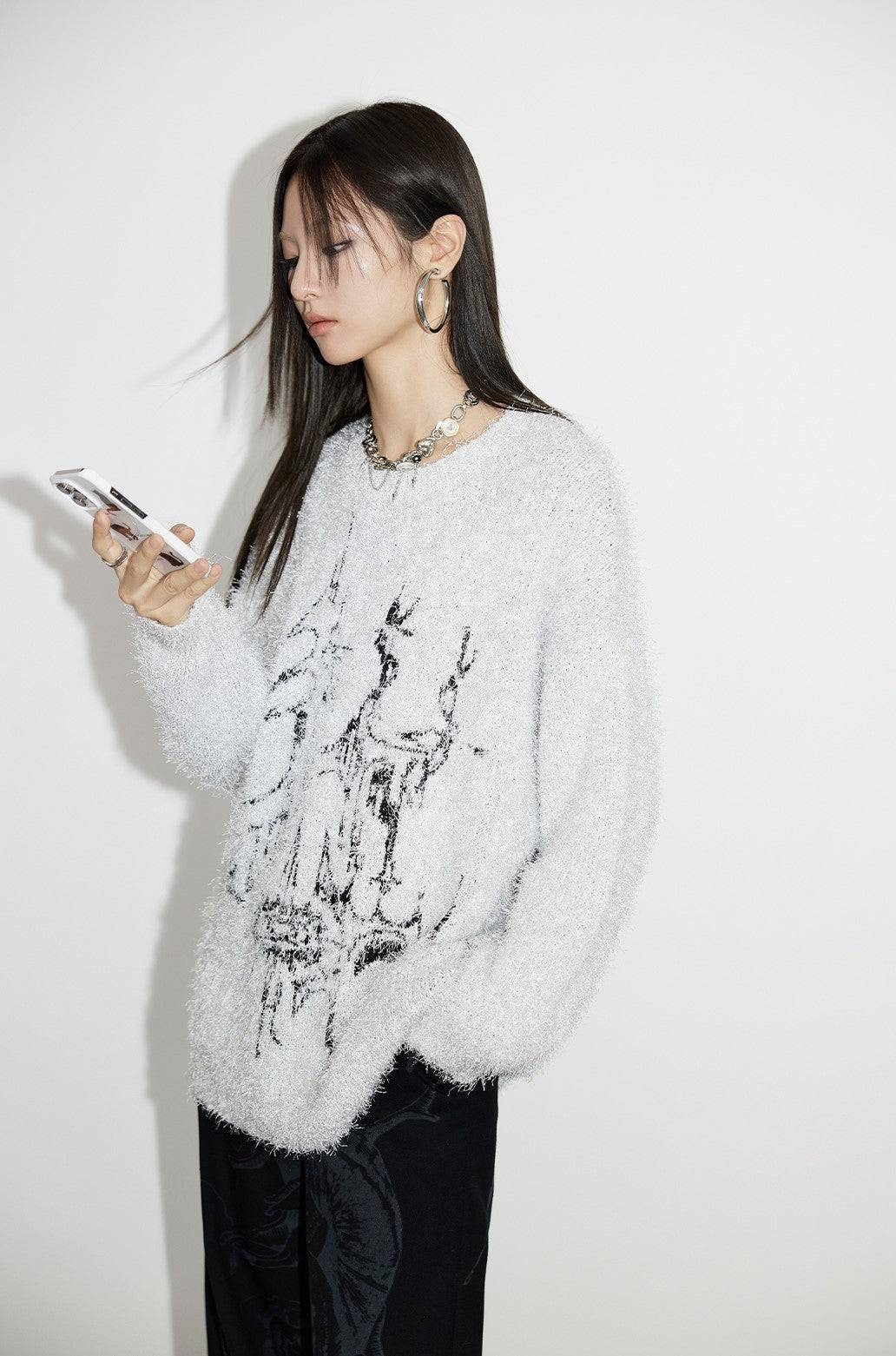 Graffiti Art Print Sweater