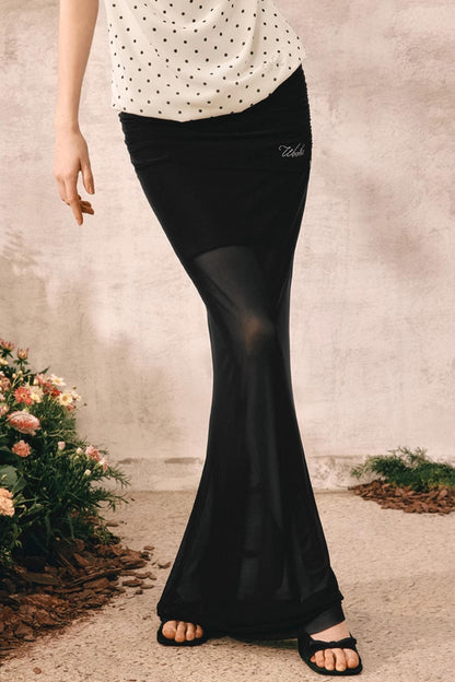 Summer Flared Mermaid Skirt