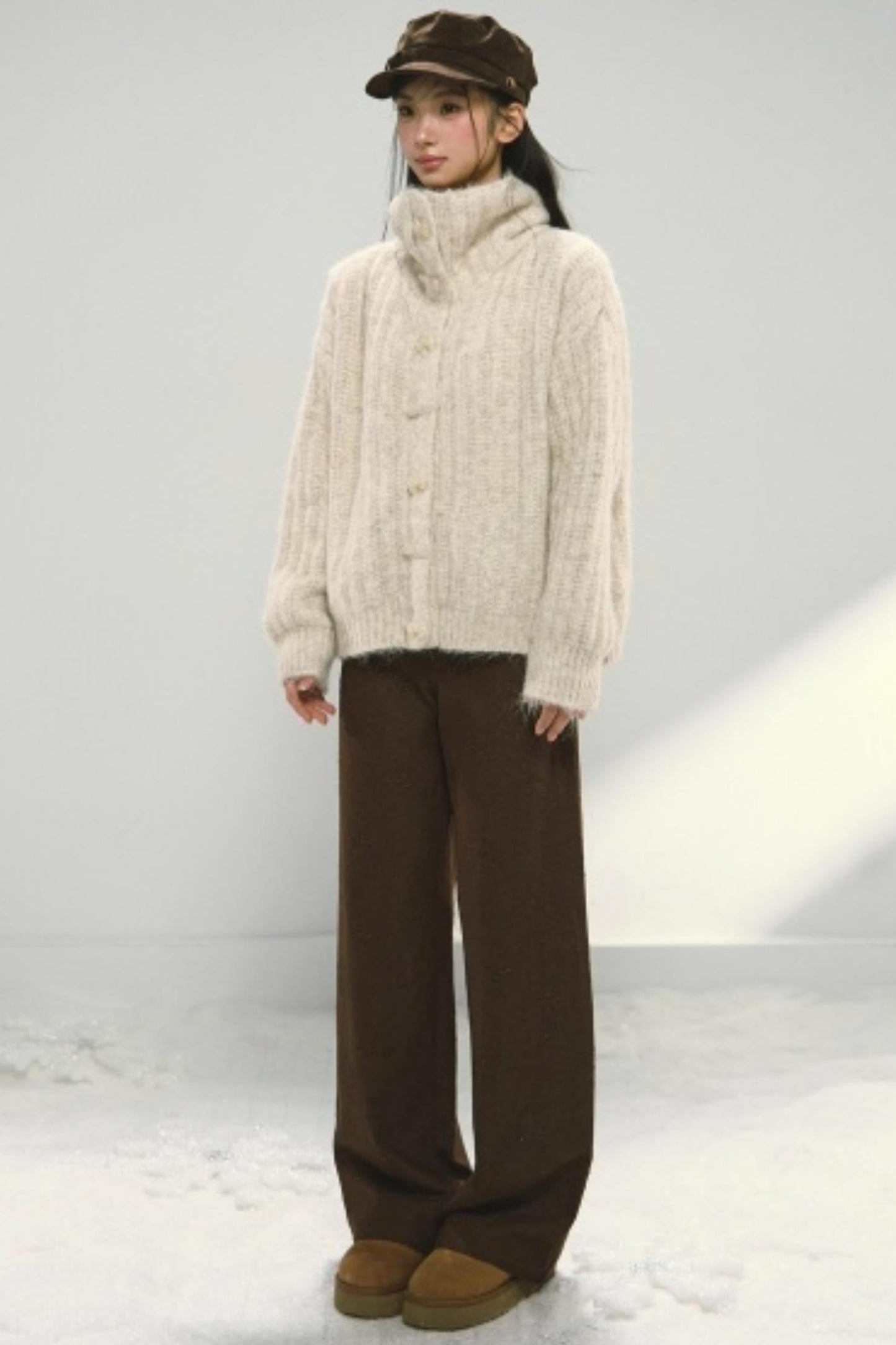 Melard Floral Jacquard Pants