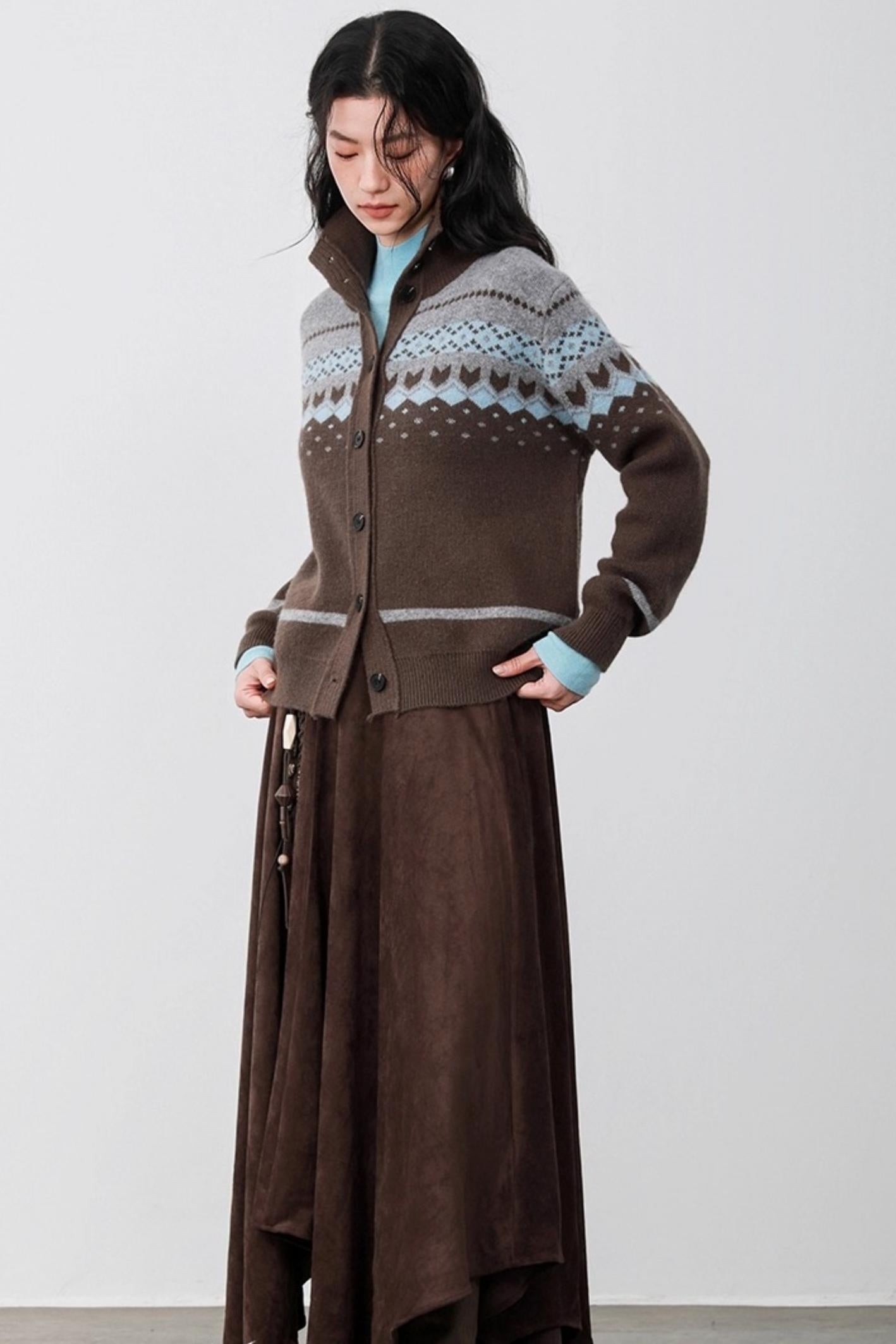 Sea Salt Fair Isle Cardigan