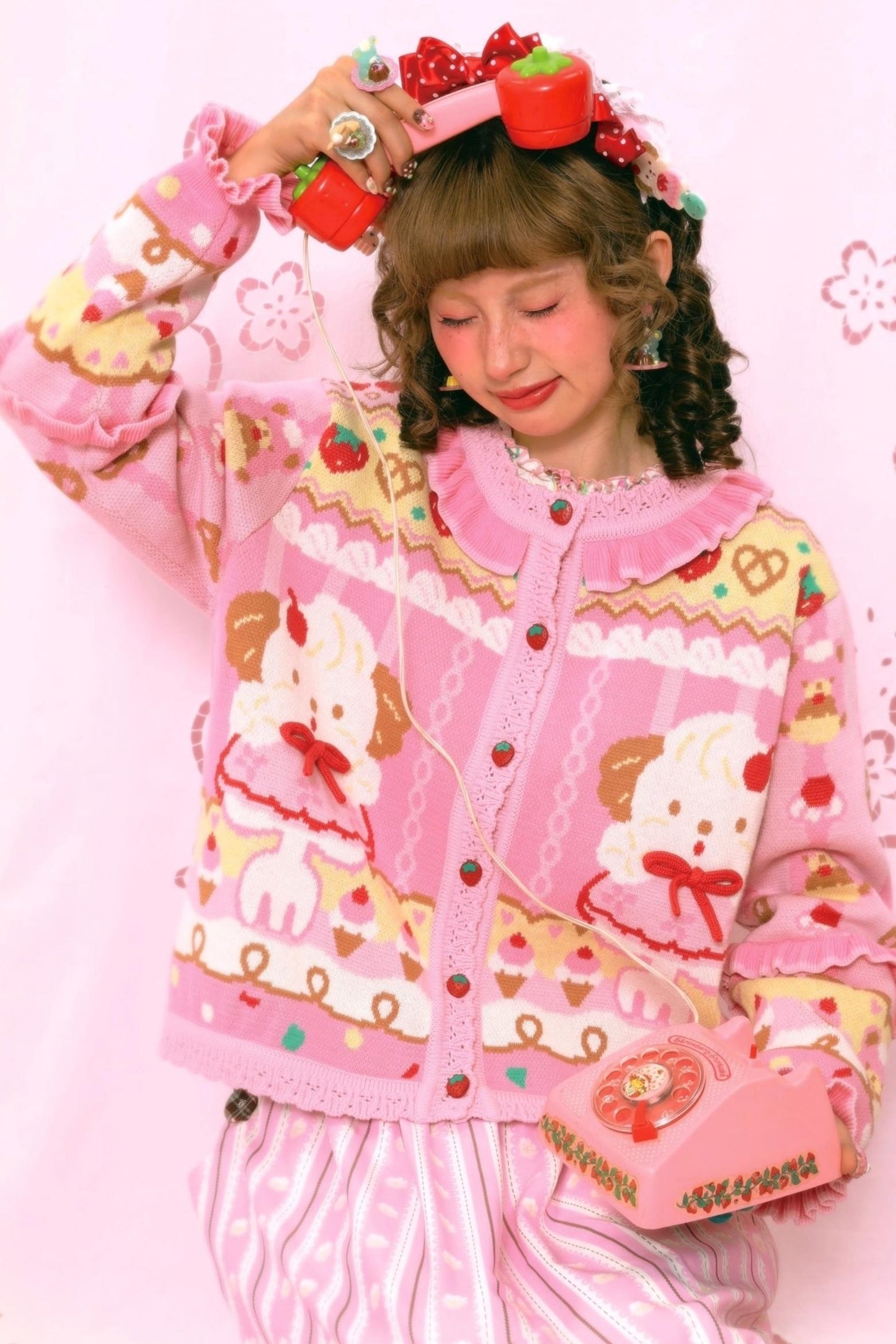 Sweet Tea Puppy Knit Cardigan