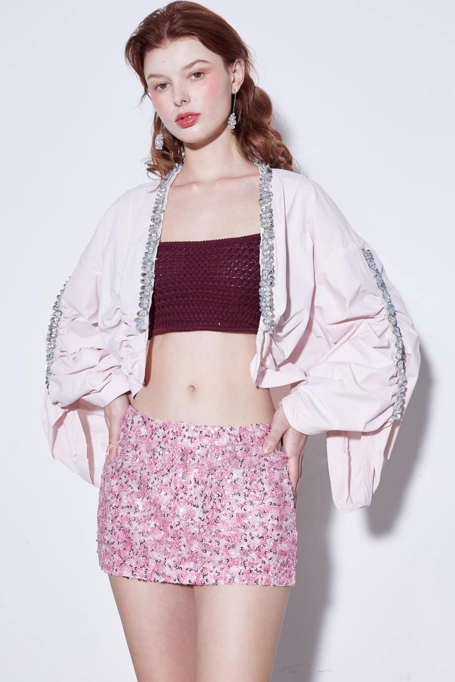 Glamour Sequined Pants