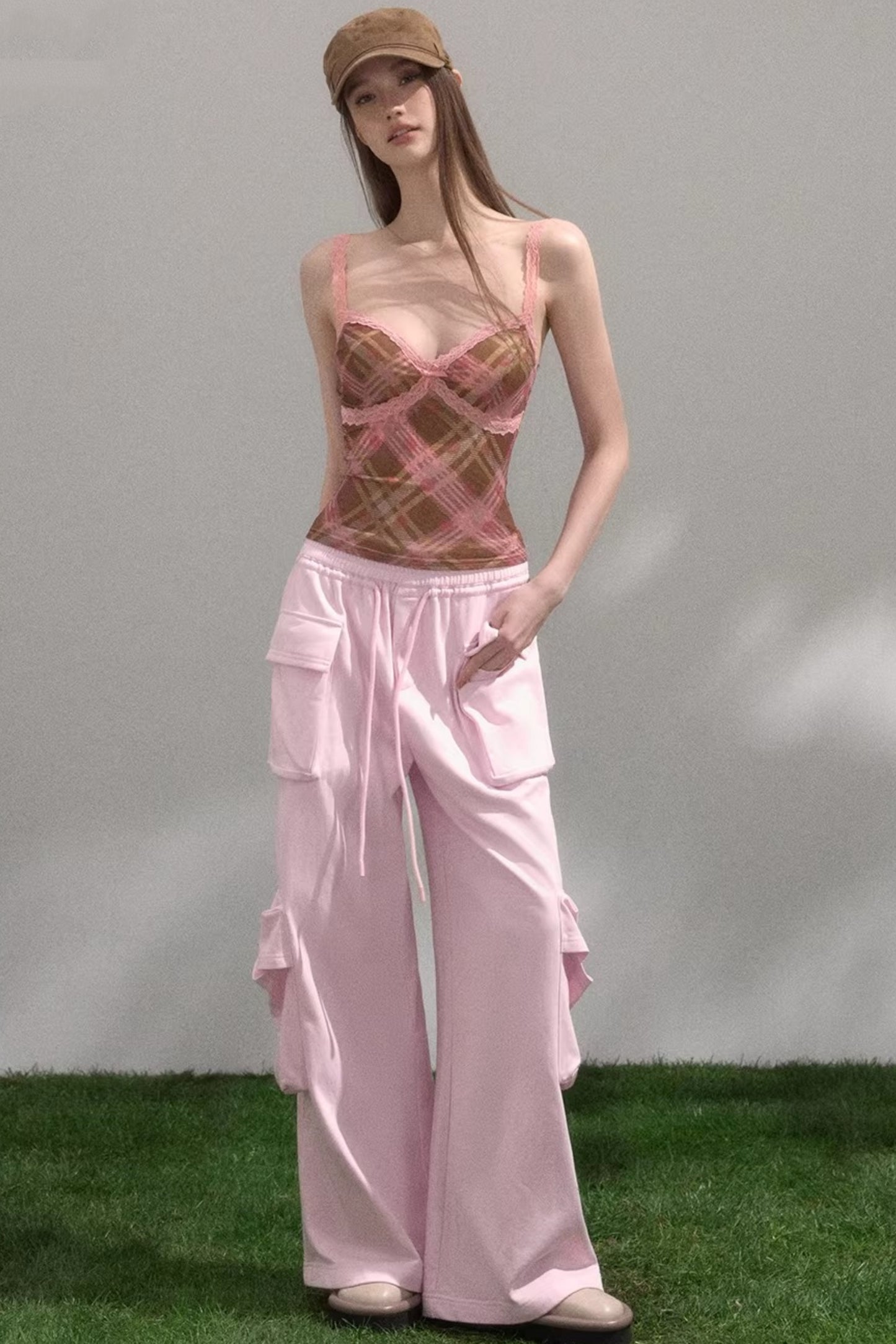 Multiple Pockets Sweatpants