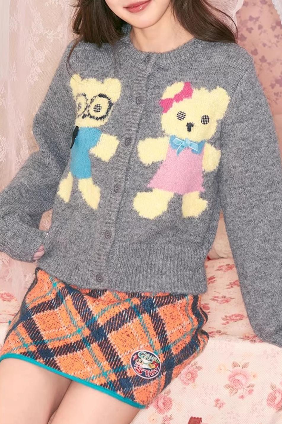 Autumn Peach Heart Skirt