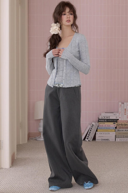 Retro Fit Lace Pants