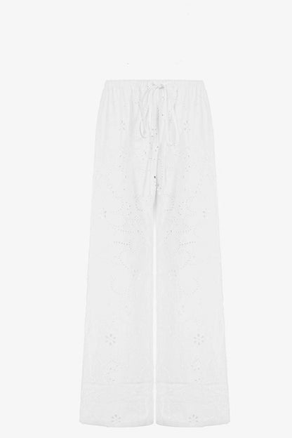 Resort Lace Straight Pants