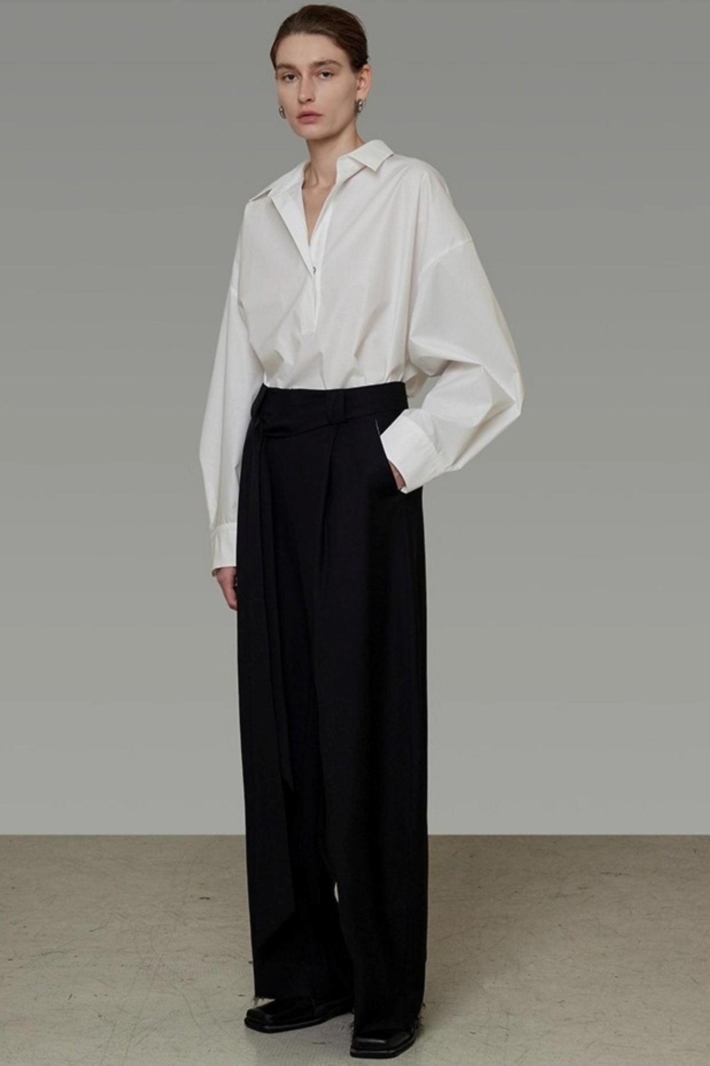 Autumn  High-End V-Neck Shirt