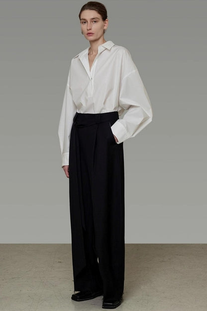 Autumn  High-End V-Neck Shirt