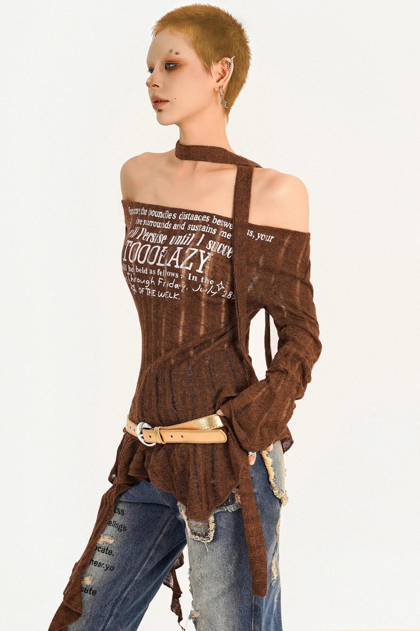 Spice Girl Knitted Sweater