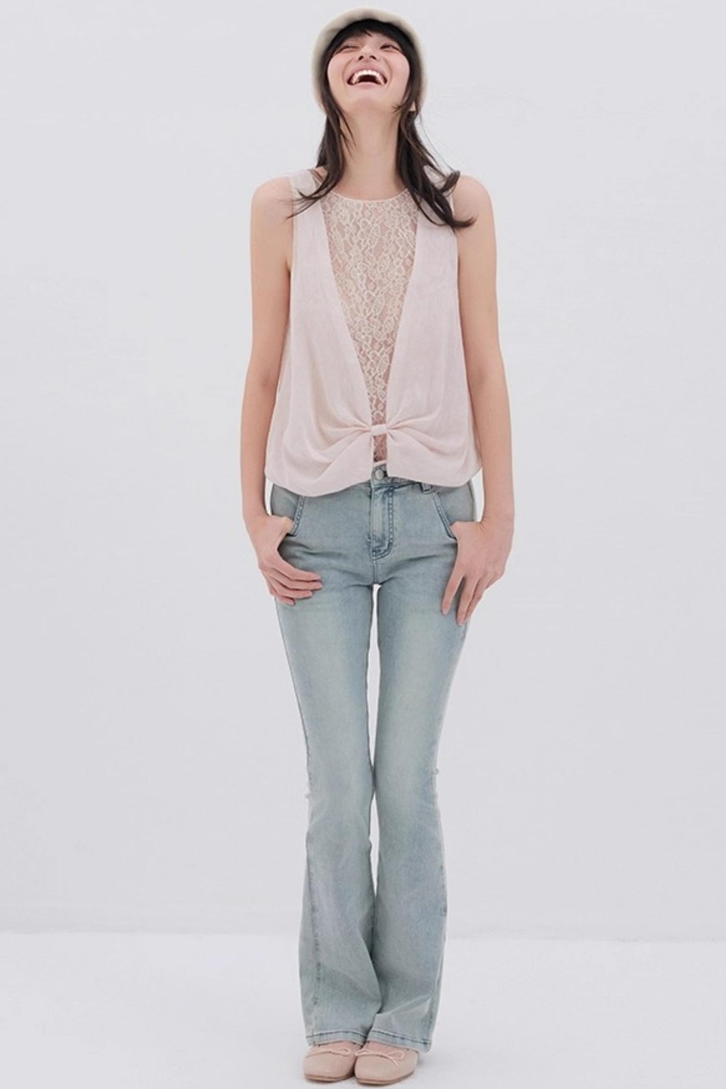 Sunshine Washed Bootcut Jeans