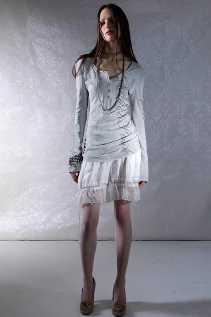 Retro Lace Bloomers Shorts