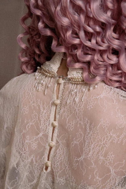 Eros Vintage Lace Cape