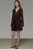 Dunkelbraune Shorts