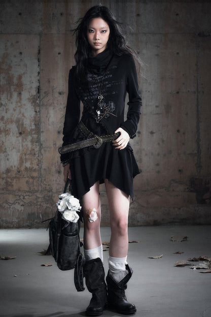 Wandering Wind Texture Dress