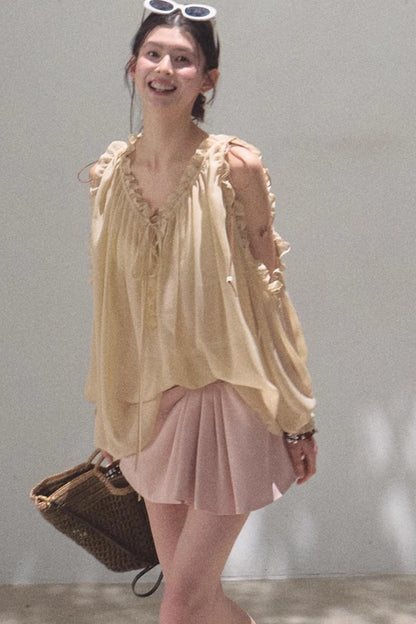 Summer Breeze Chiffon Top