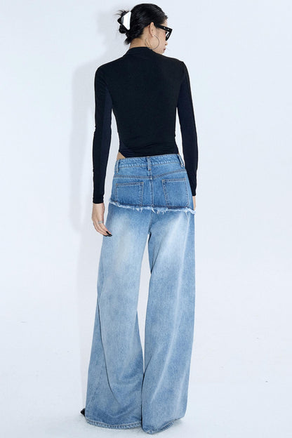 Reflective Stripe Biker Jumpsuit Top