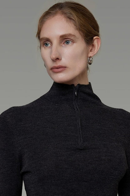 Slim Knitted Base Sweater