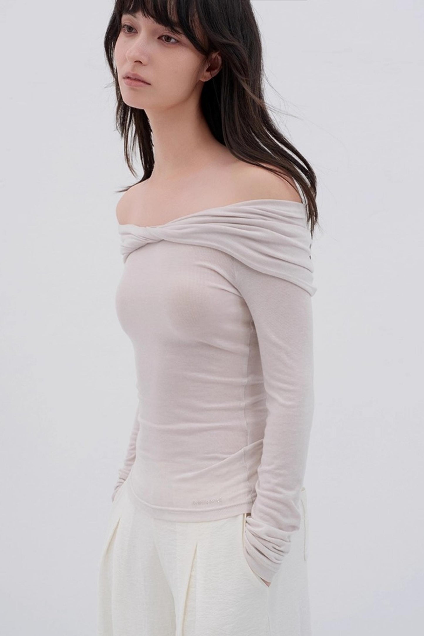 Romantic One-Shoulder Top